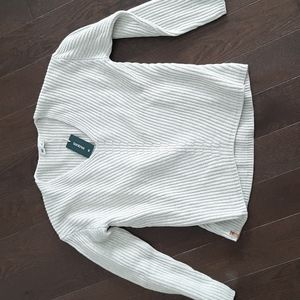 NWT Tentree Highline V-Neck Sweater - 100% Cotton